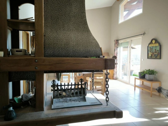 Photos 9 - Rurale - Jolie maison d'architecte face aux Pyrénées . 12910 M2