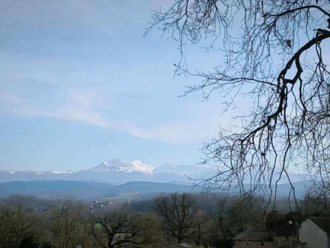 Photos 15 - Rurale - Jolie maison d'architecte face aux Pyrénées . 12910 M2