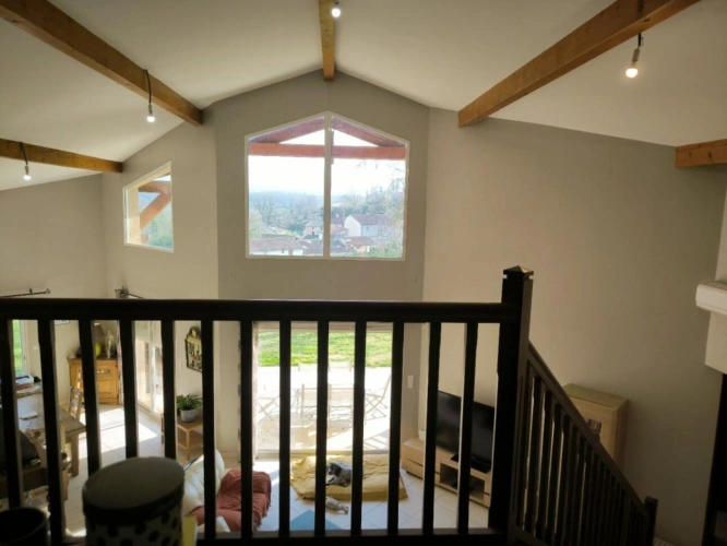 Photos 18 - Rurale - Jolie maison d'architecte face aux Pyrénées . 12910 M2
