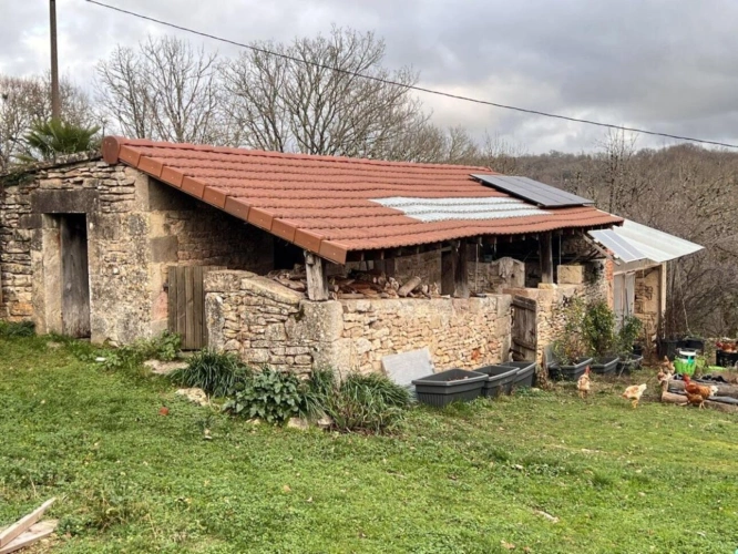 Photos 14 - Rurale - Authentique corps de ferme quercynois avec vue