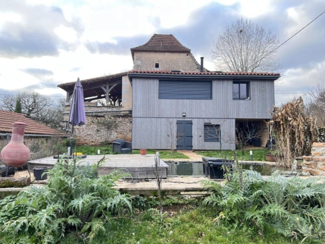 Photos 15 - Rurale - Authentique corps de ferme quercynois avec vue