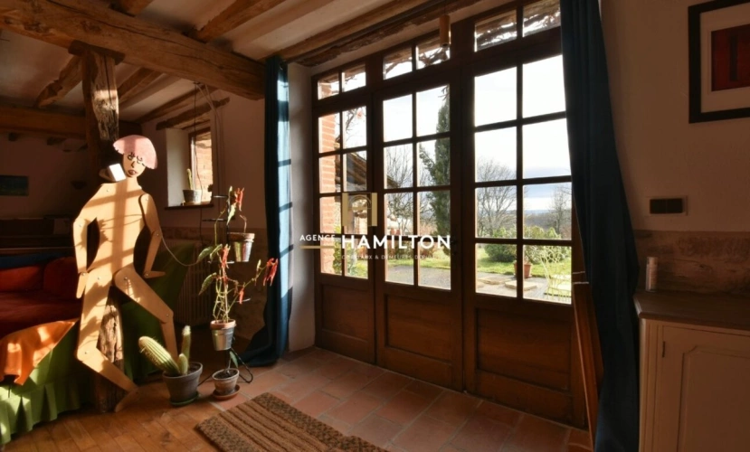 Photos 2 - Rurale - CHARMANTE PROPRIETE AVEC GITE ATTENANT ET TERRAIN AVEC VUE DEGAGEE