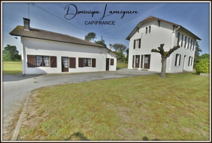Photos 1 - Touristique - BEGAAR - PROPRIETE de 2 MAISONS - GARAGE + 2 DEPENDANCES