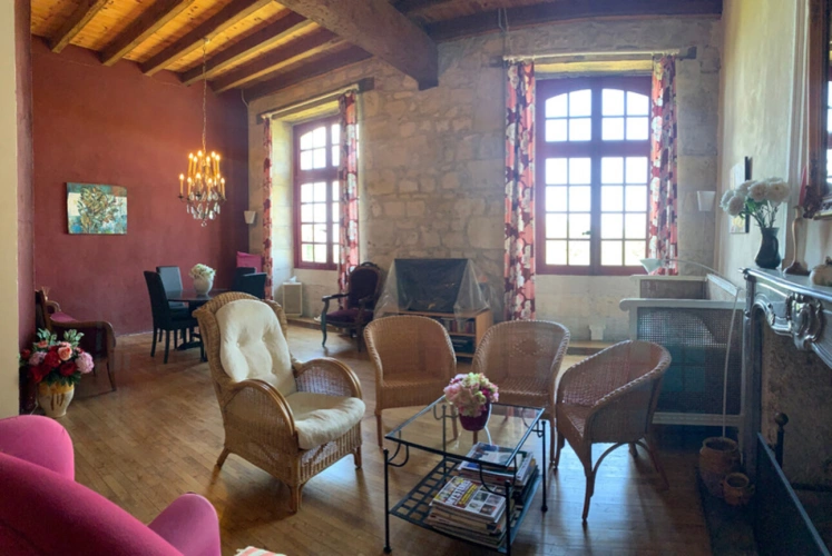 Photos 35 - Prestige - Ensemble de charme & de caractère : château, conciergerie & tour de guêt du XVIIIème près de Saint-Clar (32)