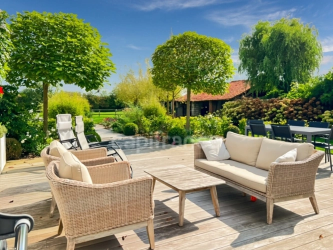 Photos 1 - Touristique - À VENDRE - HARDINGHEN - PROPRIÉTÉ - SURFACE TOTALE - 690 M 2 -  MAISON PRINCIPALE 273 M2 -  2 GITES - DÉPENDANCE - GARAGE - TERRAIN 1 ha 156  -
