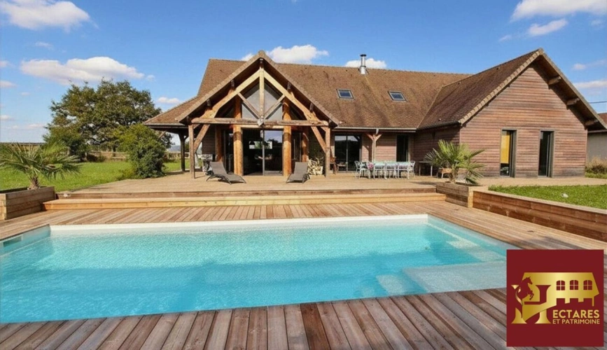 Photos 2 - Équestre - Magnifique propriété équestre 5,5 hectares + fermages