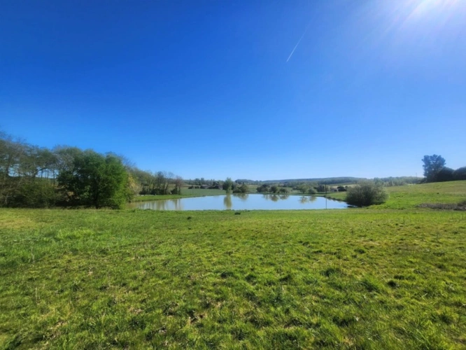 Photos 1 - Rurale - Terrain  avec étang de pêche en campagne -  3.54 ha- à vendre - VILLENEUVE SUR LOT (47)