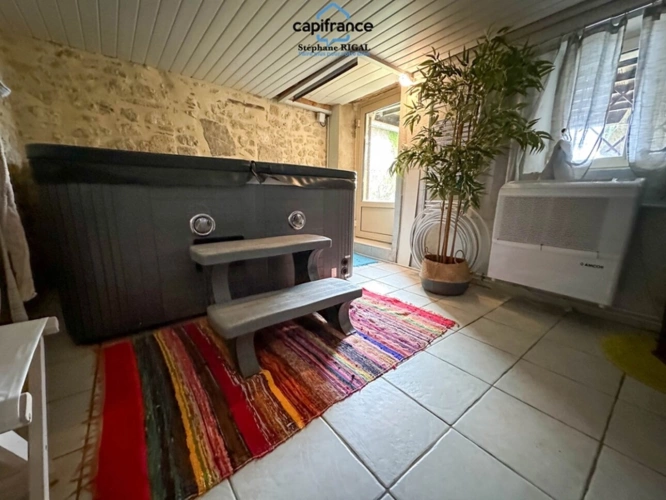Photos 17 - Rurale - Dpt Lot et Garonne (47), à vendre MONTAYRAL propriete P7 de 125 m² - Terrain de 1 106 m²
