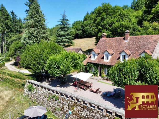 Photos 2 - Prestige - Propriété 6,4 hectares vue dominante