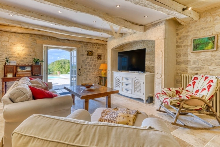Photos 12 - Touristique - Maison de caractère avec vue dominante, piscine et gîte indépendant  (47)