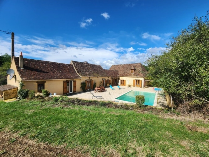 Photos 2 - Rurale - Propriete à vendre 7 pièces SAINT MARCEL DU PERIGORD (24)