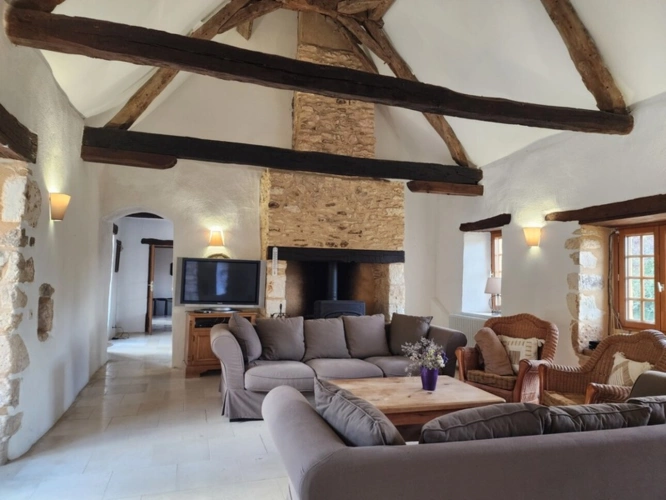 Photos 4 - Rurale - Propriete à vendre 7 pièces SAINT MARCEL DU PERIGORD (24)