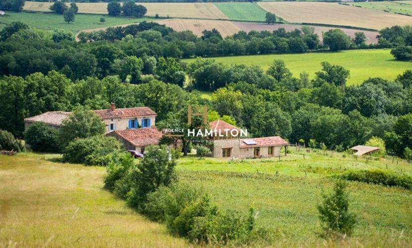 Photos 2 - Touristique - ECO-DOMAINE D'EXCEPTION PROCHE DE CORDES-SUR-CIEL - 2 MAISONS + DEPENDANCES