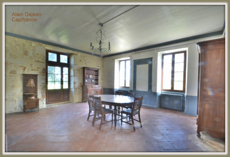 Photos 6 - Prestige - Dpt Lot et Garonne (47), à vendre proche d' AGEN Propriété P8 de 385 m² plus dépendances de 400 M2- Terrain d'une Hectare