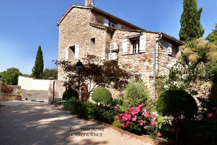 Photos 1 - Prestige - GARD - PROPRIÉTÉ DE CARACTÈRE – DEUX MAISONS EN PIERRE – VILLAGE CLASSÉ – RIVIERES (30)