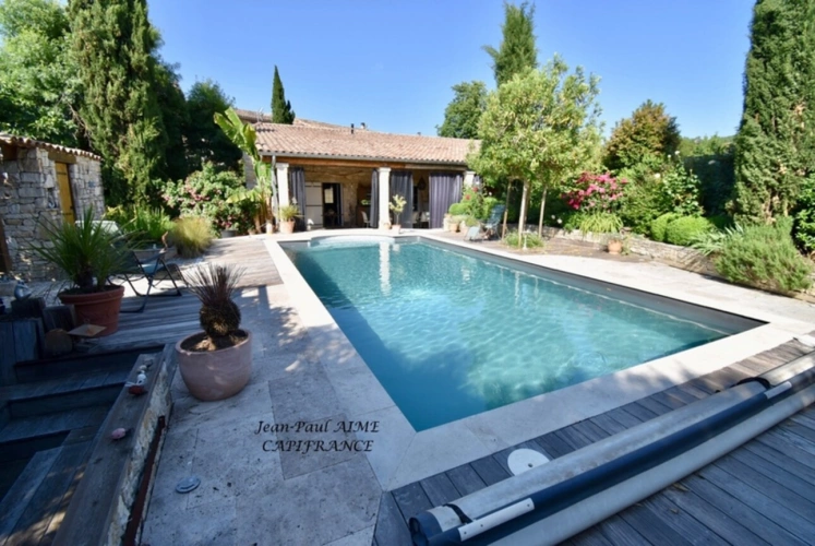 Photos 3 - Prestige - GARD - PROPRIÉTÉ DE CARACTÈRE – DEUX MAISONS EN PIERRE – VILLAGE CLASSÉ – RIVIERES (30)