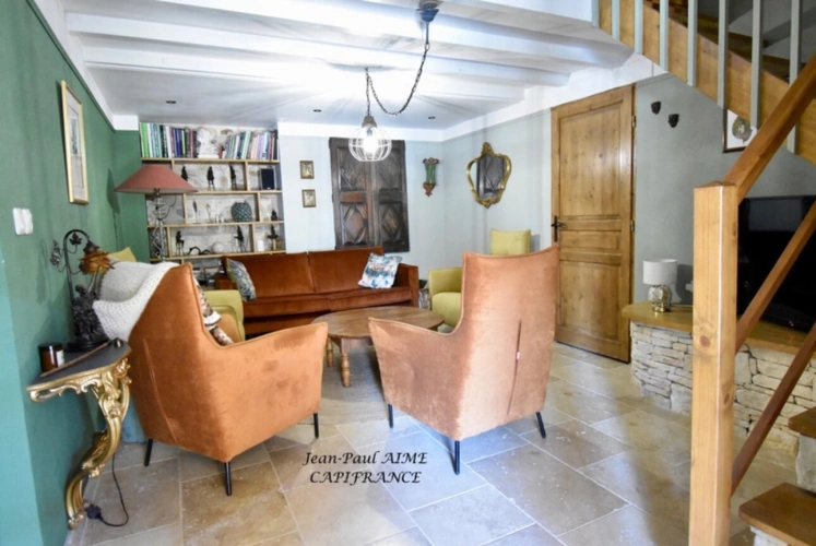 Photos 8 - Prestige - GARD - PROPRIÉTÉ DE CARACTÈRE – DEUX MAISONS EN PIERRE – VILLAGE CLASSÉ – RIVIERES (30)