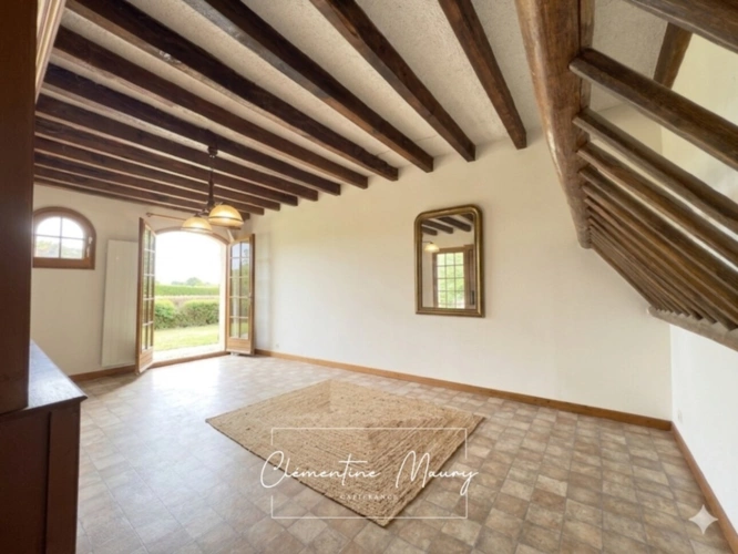 Photos 6 - Équestre - Propriété à vendre avec 2 hectares, 6 pièces,  piscine, dépendances et pré cloturé et équipé – Mazangé (41)