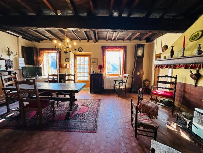 Photos 5 - Rurale - Maison  mitoyenne à Boussenac 5 pièce(s) 100 m2, dépendances et terres attenantes et non attenantes