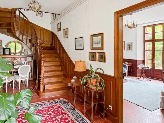 Photos 2 - Prestige - Propriété 358 m2 à vendre -avec 7700 m2 de parc - Maison 8 pièces de 234 m2, gîte de 124 m2 et piscine proche de MARCIAC (32)
