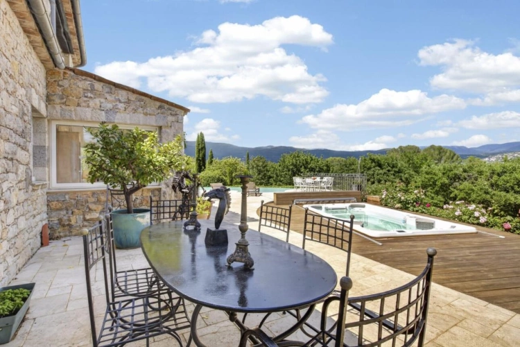 Photos 4 - Équestre - Magnifique propriété en pierre avec vue panoramique et install