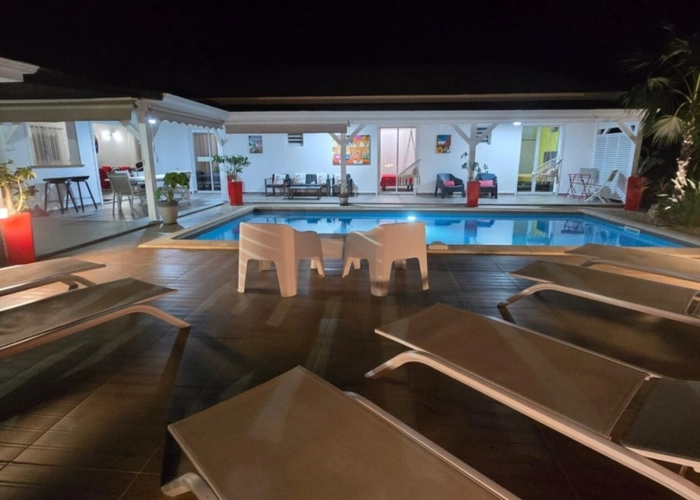 Photos 1 - Prestige - Villa 3 suites avec rentabilité locative prouvée à vendre Saint-François, Guadeloupe (971)