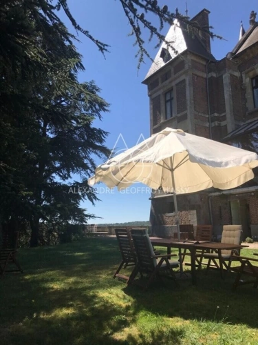 Photos 17 - Prestige - Majestueux château de style Renaissance perché sur un rocher en Suisse Normande