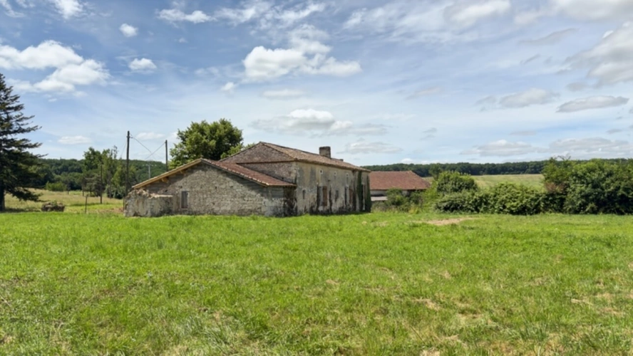 Photos 2 - Rurale - Propriété à vendre 3 pièces Maison 132 m2 avec 40 m2 de garage et grange de 210 m2 BOURNEL (47)