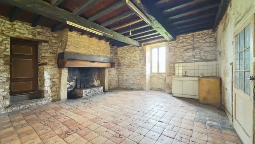 Photos 8 - Rurale - Propriété à vendre 3 pièces Maison 132 m2 avec 40 m2 de garage et grange de 210 m2 BOURNEL (47)