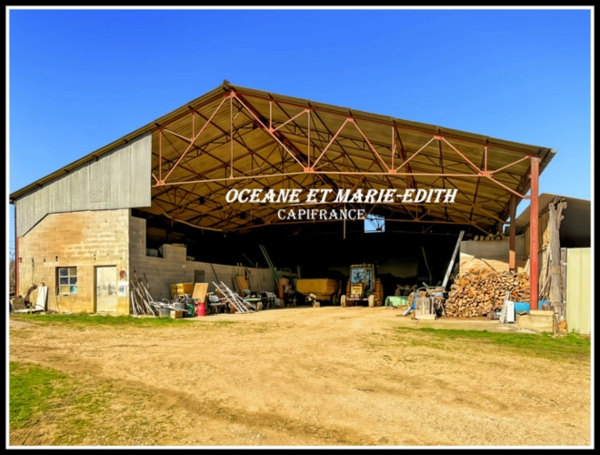 Photos 4 - Prestige - Propriéte agricole secteur EAUZE (32) Maison Gasconne 10 Pièces + Nombreux hangars 2 LACS SANS VIS à VIS