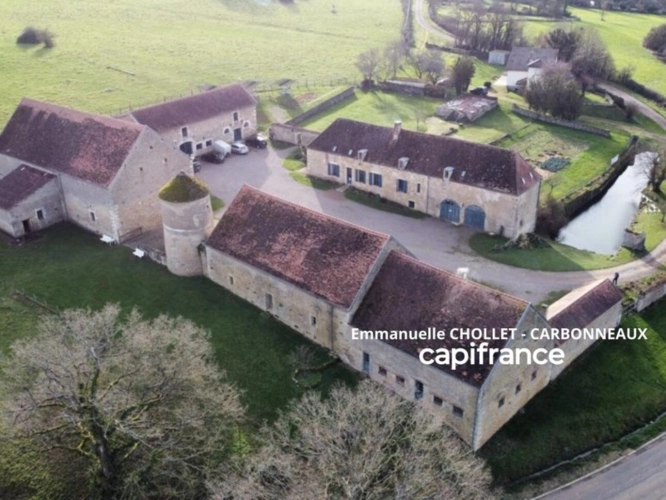 Photos 1 - Rurale - Demeure historique PRECY-SOUS-THIL composée de 15 pièces (390 m²) et 950 m² de dépendances
