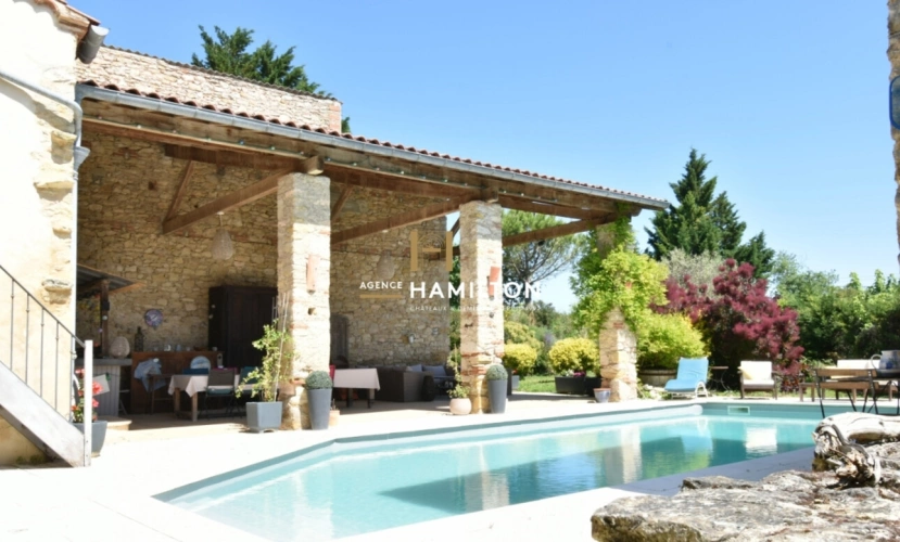 Photos 1 - Rurale - PROPRIETE DE CAMPAGNE AVEC PIGEONNIER RENOVE, PISCINE + POOLHOUSE ET DEPENDANCES