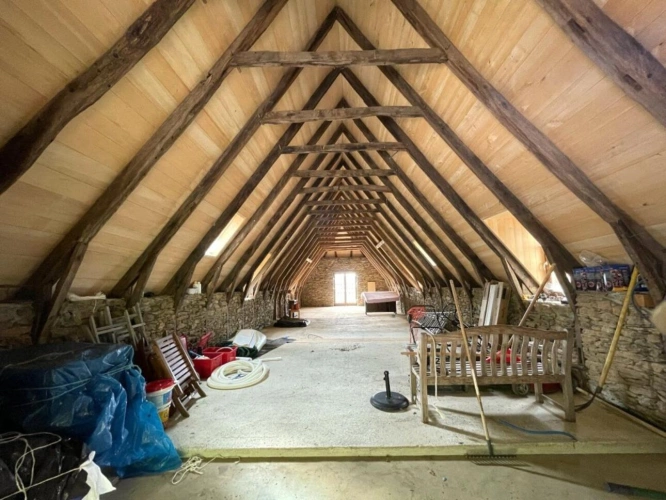Photos 12 - Rurale - Maison avec grange et piscine Le FEL