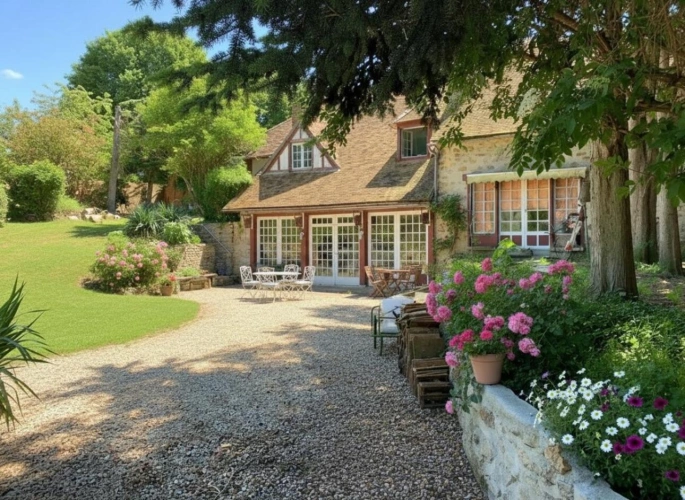 Photos 2 - Prestige - 91 - Saint Cheron - Ancien relais de chasse de 1890 du domaine de Baville - Propriété d'exception