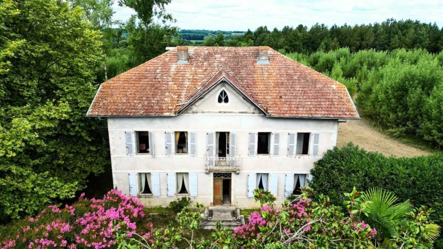 Photos 2 - Rurale - Élégante Maison de Maître XVIIe siècle : Un lieu rare, calme et au potentiel exceptionnel