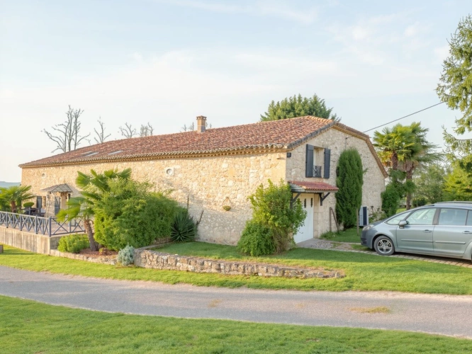 Photos 2 - Rurale - Demeure d'Exception de 1632 : L'Âme de la Pierre et Vue à 360°