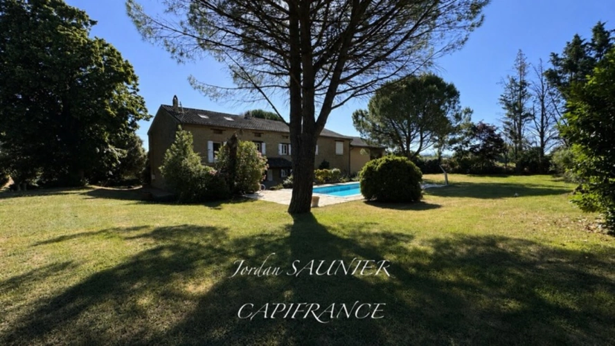 Photos 2 - Rurale - Propriete Lauragaise à vendre 9 pièces proche de CARAMAN (31)