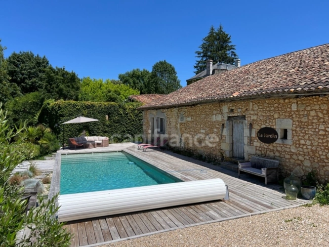 Photos 2 - Rurale - Demeure de caractère avec piscine au cœur de la Saintonge boisée - Montguyon (17)
