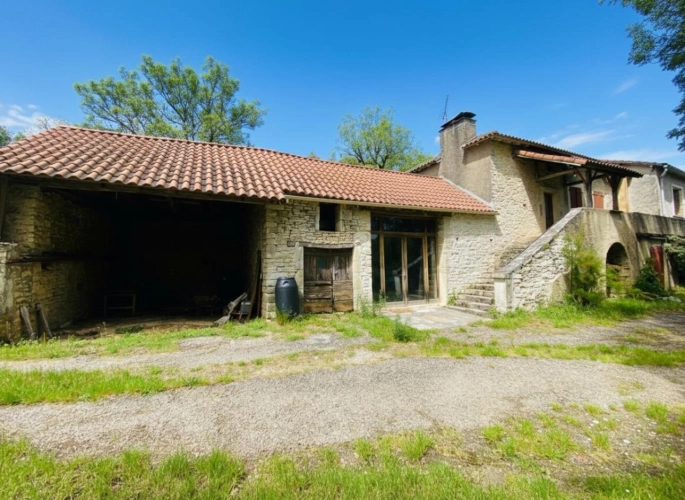 Photos 1 - Rurale - Ancien corps de ferme en pierre