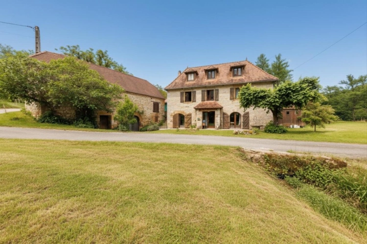 Photos 1 - Touristique - À vendre - Moulin à eau de charme du XVIe siècle en Corrèze, cadre exceptionnel et potentiel rare