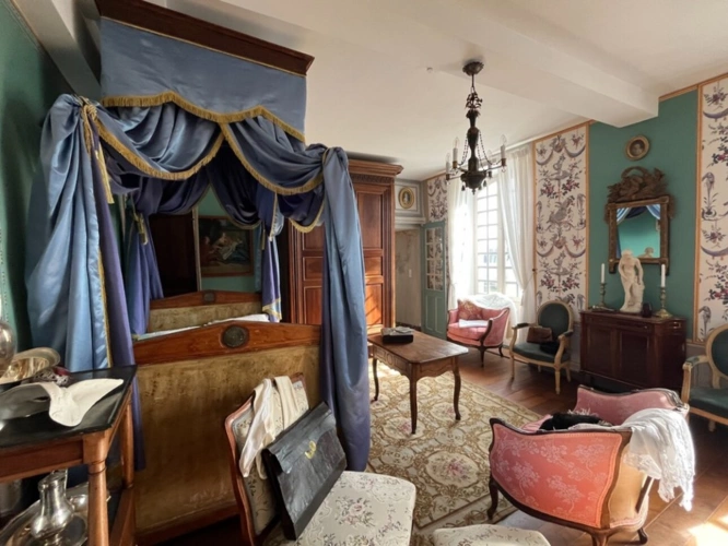 Photos 6 - Prestige - ELEGANT CHATEAU XVIIIs, sans travaux, sur 1 hectare clos de murs, jardin paysagé, chapelle, orangerie, dépendances, pour famille, evenementiel  près de Pau, Lourdes, Marciac, Tarbes