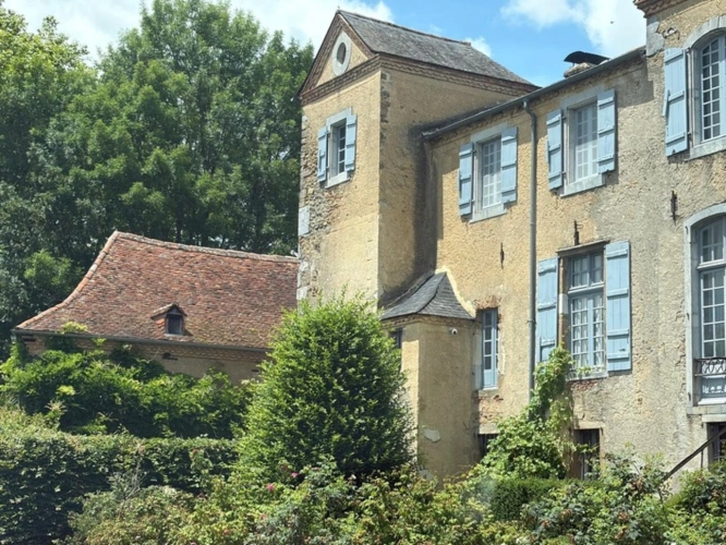 Photos 19 - Prestige - ELEGANT CHATEAU XVIIIs, sans travaux, sur 1 hectare clos de murs, jardin paysagé, chapelle, orangerie, dépendances, pour famille, evenementiel  près de Pau, Lourdes, Marciac, Tarbes