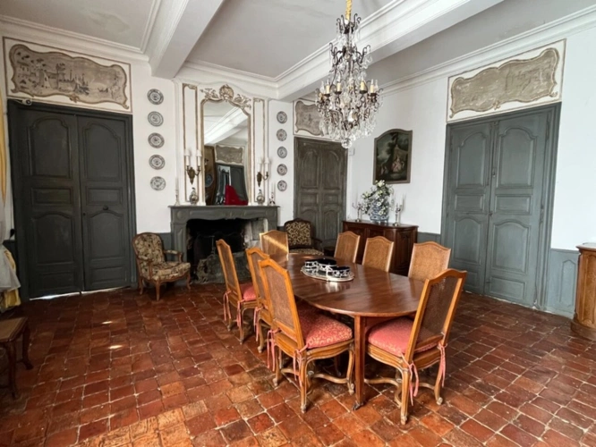 Photos 77 - Prestige - ELEGANT CHATEAU XVIIIs, sans travaux, sur 1 hectare clos de murs, jardin paysagé, chapelle, orangerie, dépendances, pour famille, evenementiel  près de Pau, Lourdes, Marciac, Tarbes