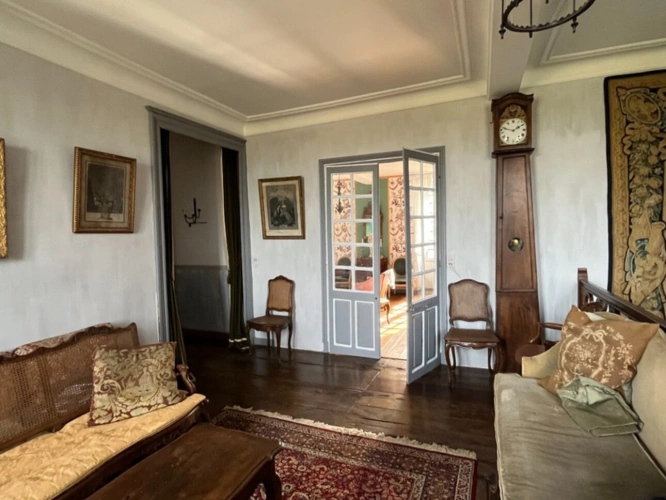 Photos 78 - Prestige - ELEGANT CHATEAU XVIIIs, sans travaux, sur 1 hectare clos de murs, jardin paysagé, chapelle, orangerie, dépendances, pour famille, evenementiel  près de Pau, Lourdes, Marciac, Tarbes