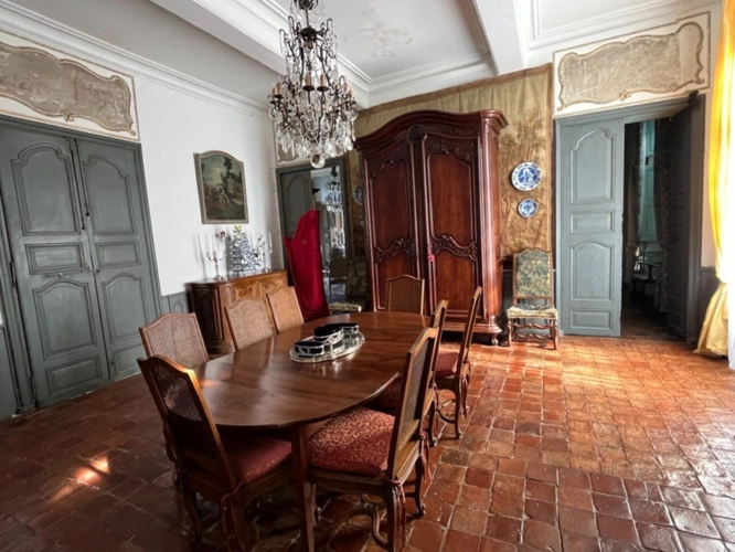 Photos 79 - Prestige - ELEGANT CHATEAU XVIIIs, sans travaux, sur 1 hectare clos de murs, jardin paysagé, chapelle, orangerie, dépendances, pour famille, evenementiel  près de Pau, Lourdes, Marciac, Tarbes