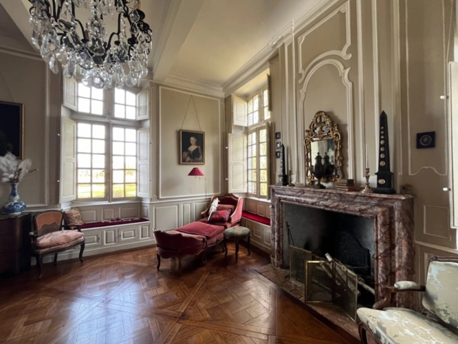 Photos 80 - Prestige - ELEGANT CHATEAU XVIIIs, sans travaux, sur 1 hectare clos de murs, jardin paysagé, chapelle, orangerie, dépendances, pour famille, evenementiel  près de Pau, Lourdes, Marciac, Tarbes