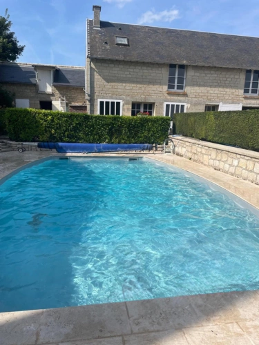 Photos 12 - Prestige - Maison de Maître en pierre de taille proche Soissons –421m2 habitables -Vivable de plain-pied–6 chambres-3 salles de bains–2 salles d’eau–Dortoir–Salle de jeux–Piscine-Dépendance- Parc clos 3680m2
