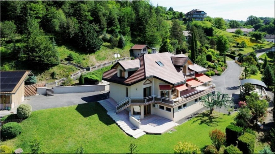 Photos 2 - Prestige - Propriete à vendre 7 pièces FRANGY (74) PROPRIÉTÉ CONTEMPORAINE EN PLEINE NATURE
