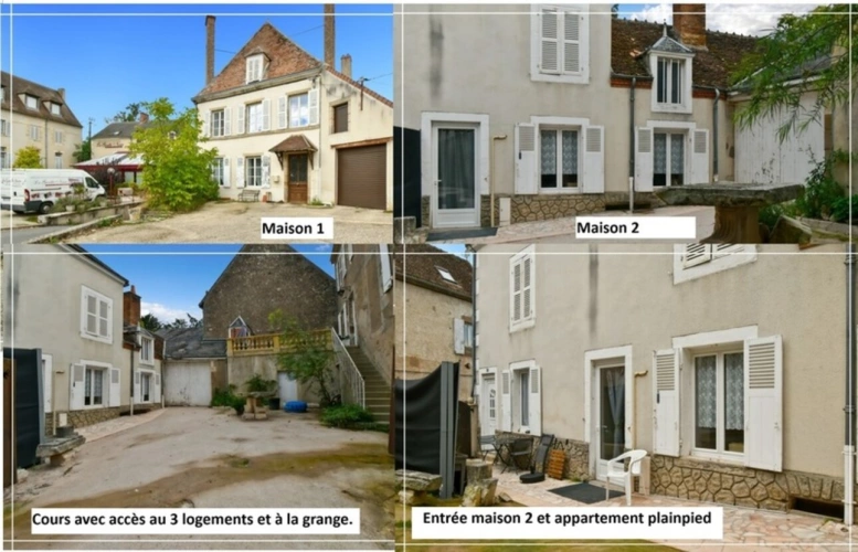Photos 2 - Touristique - 2 maisons + appartement indépendant + grange de 200 m² – Idéal famille ou projet de vie- DPE B (rare)