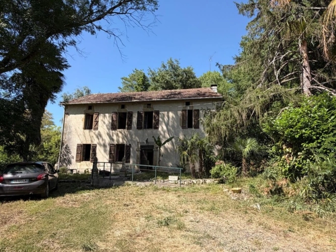 Photos 26 - Prestige - MARCIAC(32): cachée, au bout d'un chemin privé, PROPRIETE sur 2ha, anciens Bains avec sa source encore présente, dépendance, authenticité assurée !